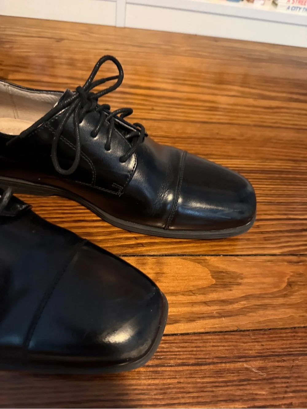 Florsheim Boys Dress Oxfords - Leather Lace-Up